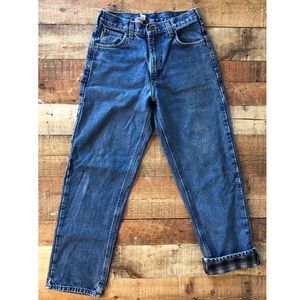 Men’s Carhartt lined blue jeans